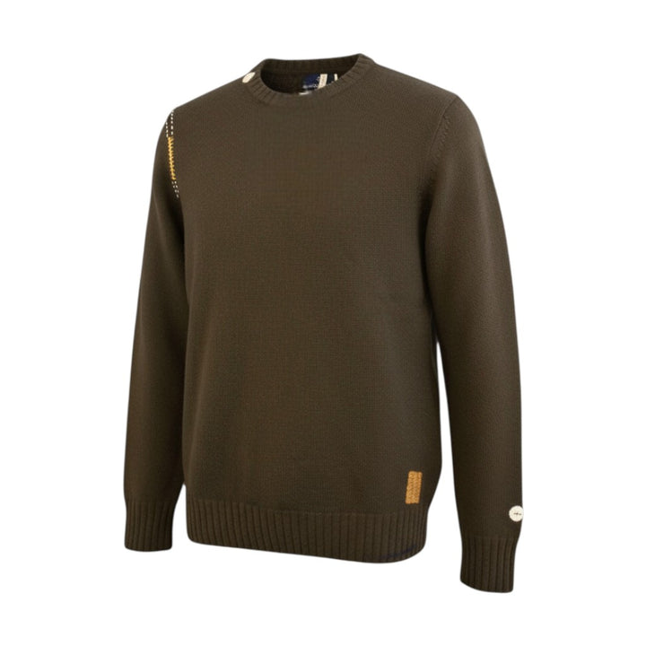 GIROCOLLO IN LANA VERDE