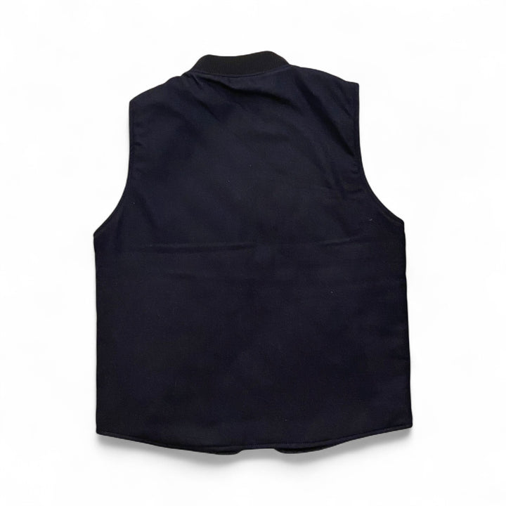 WOOL VEST REVERSIBILE OWL NAVY