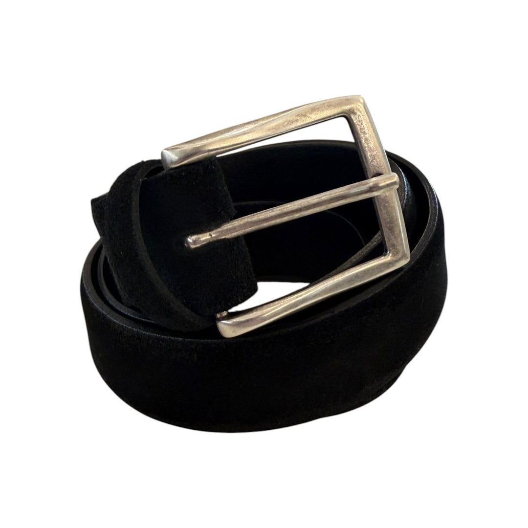 BLACK SUEDE BELT