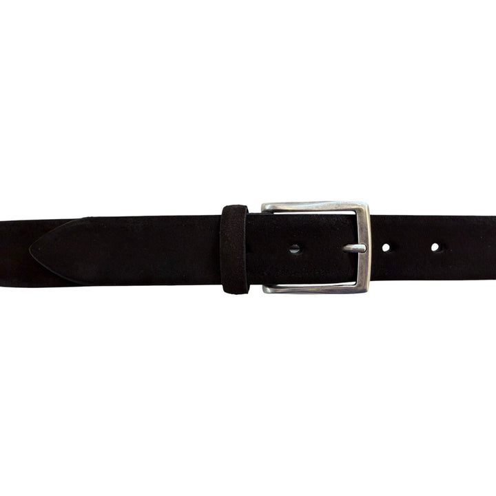 DARK BROWN SUEDE BELT