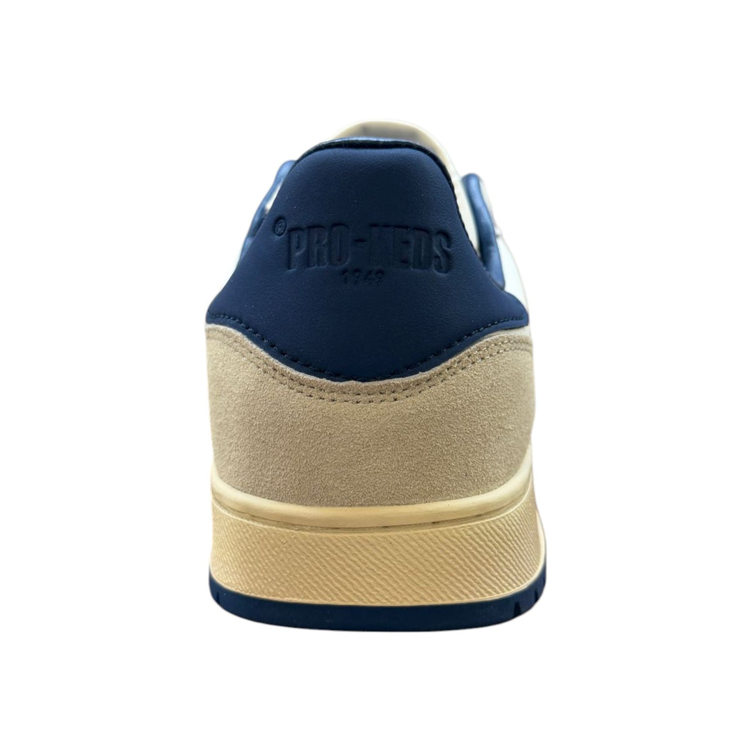 Field King in Pelle Bianco e Blu