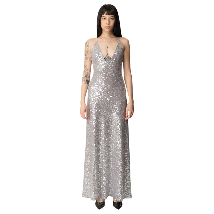 LONG DRESS ROSE LILAC