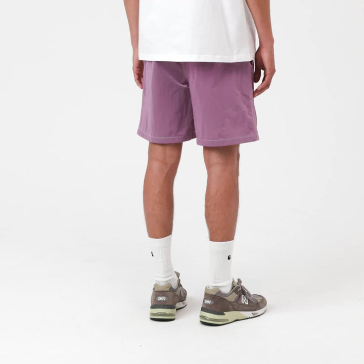 Carhartt Wip Canby Swim Trunks Gentle Purple / White Rosa - foto 3
