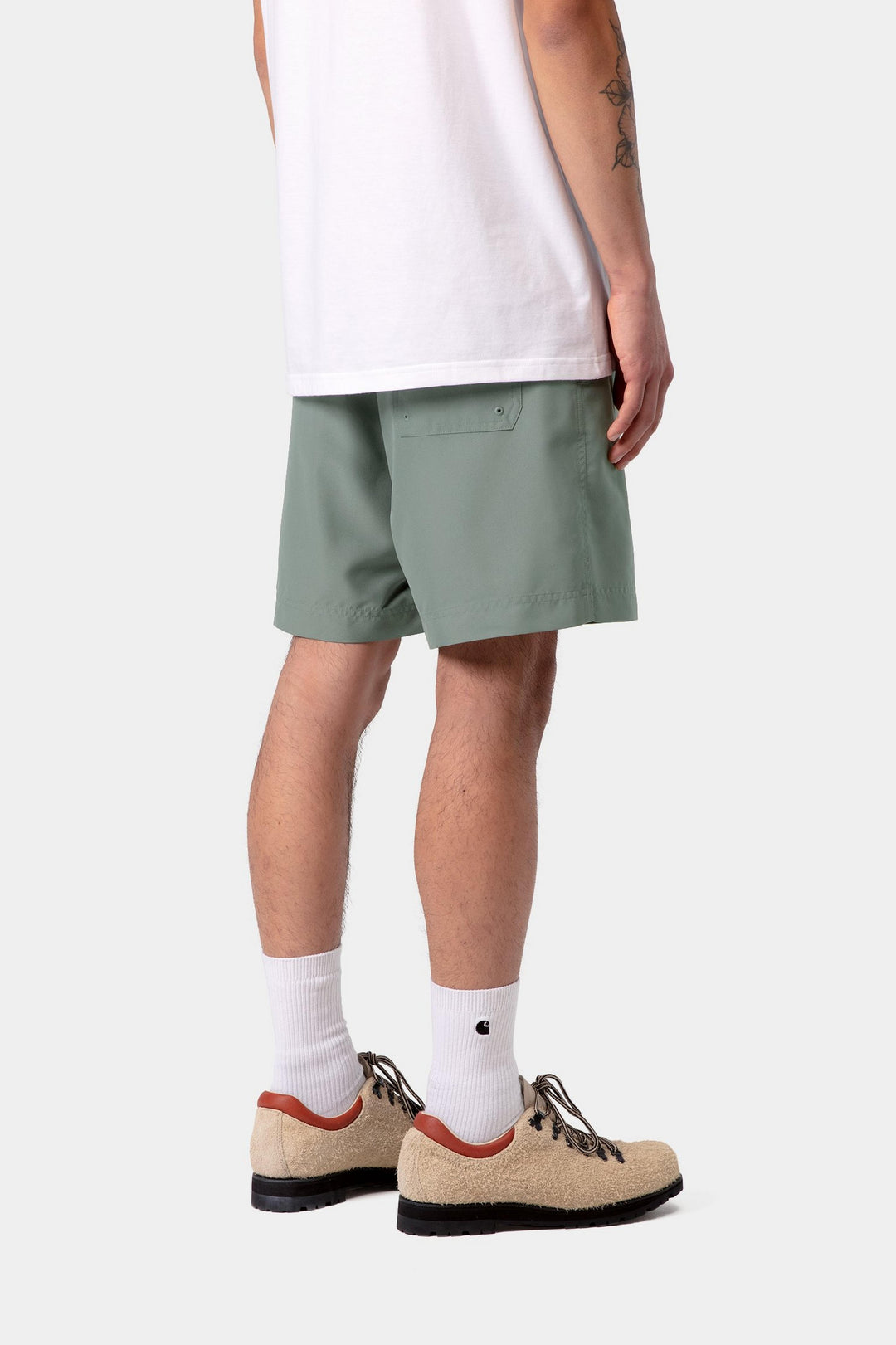 Carhartt Wip Chase Swim Trunks Velvet Green / Gold Verde - foto 4