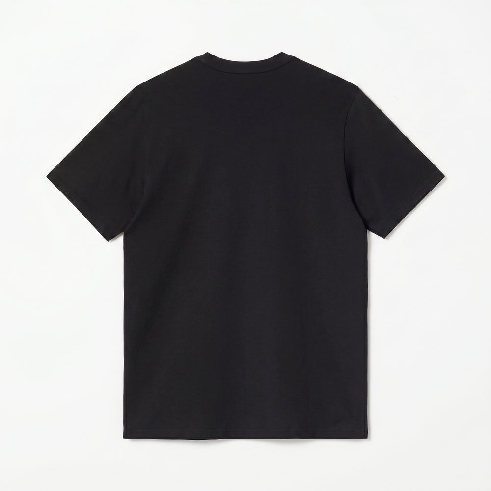 Carhartt Wip S/S Madison T-Shirt Black / White Nero - foto 2