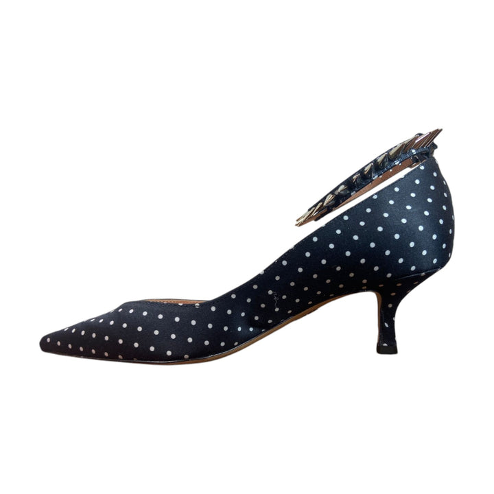 NIKY WHITE POLKA DOT DECOLLETE