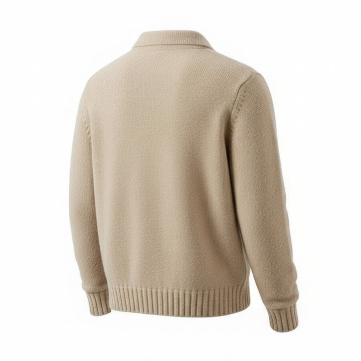 POLO IN LANA MERINO CORDA