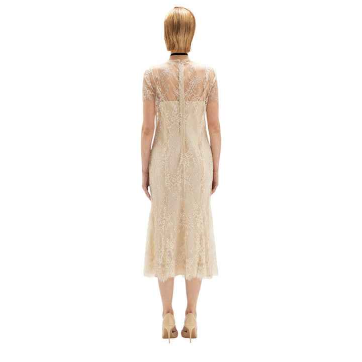 ABITO PIZZO PATCH BEIGE