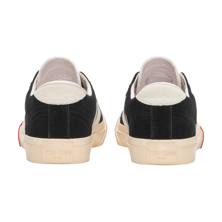 Royal Classic in Pelle Scamosciata Nero e Bianco