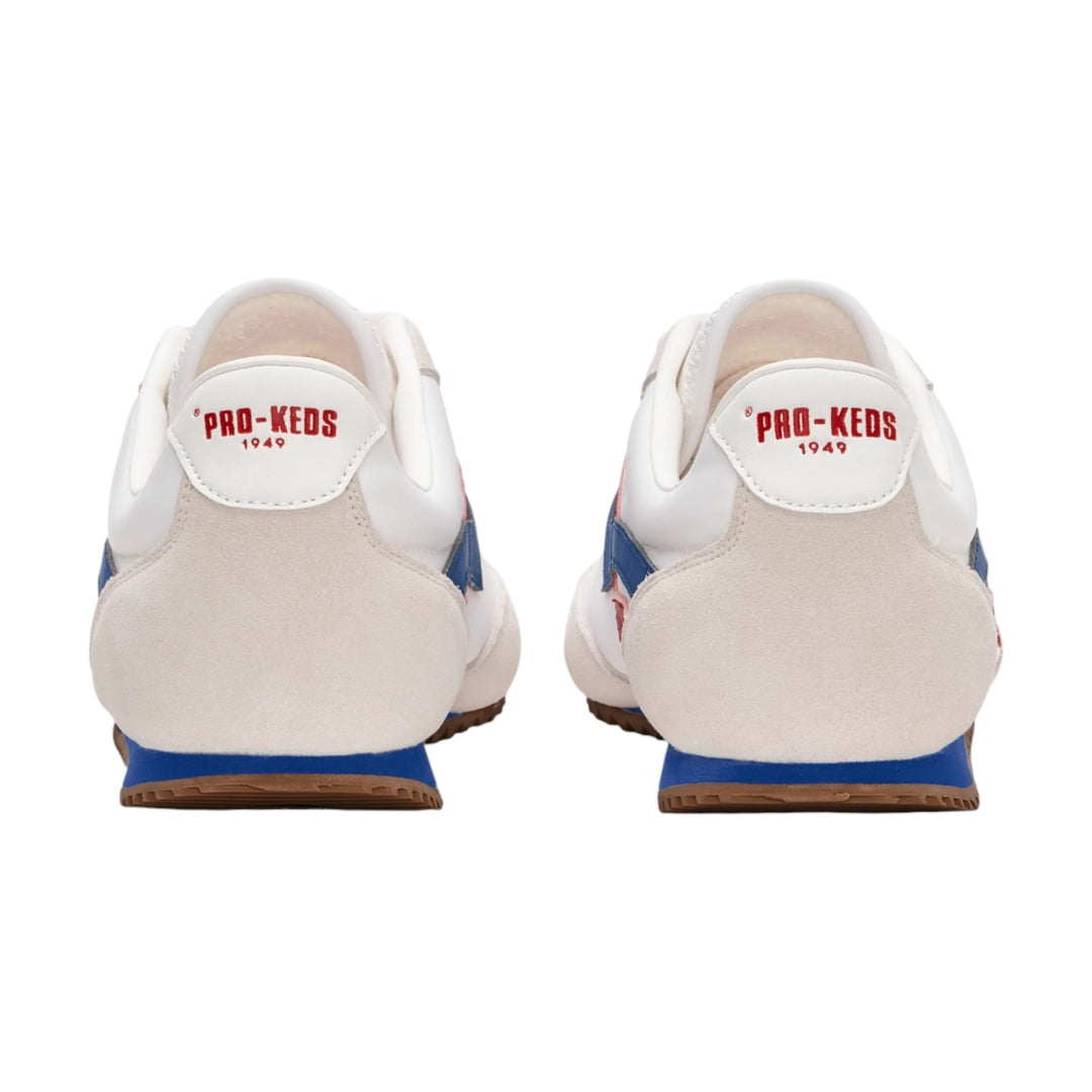 Racer 77 in Nylon Bianco e Rossa/Blu