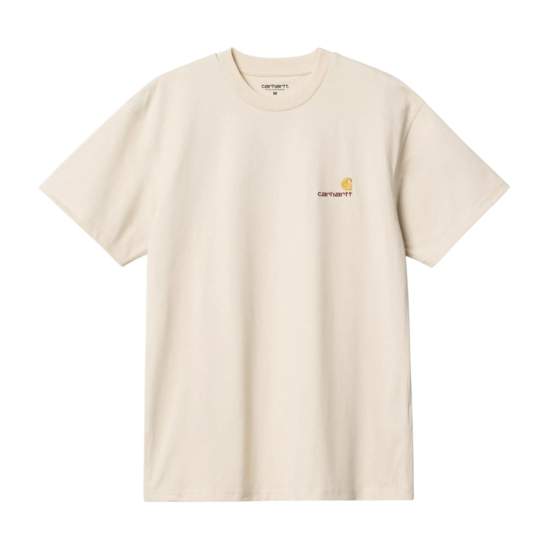 S/S American Script T-Shirt Natural
