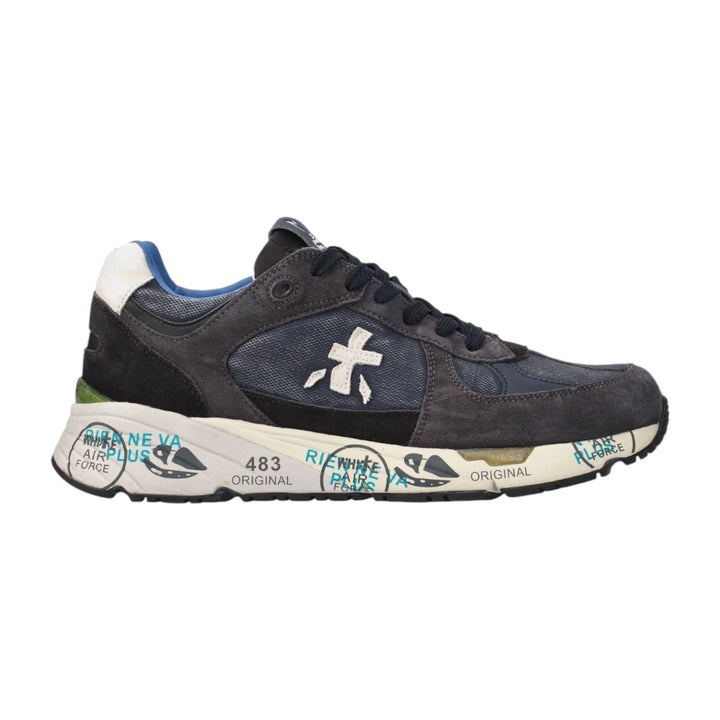 SNEAKERS MASE DARK BLUE/DARK BROWN 7819