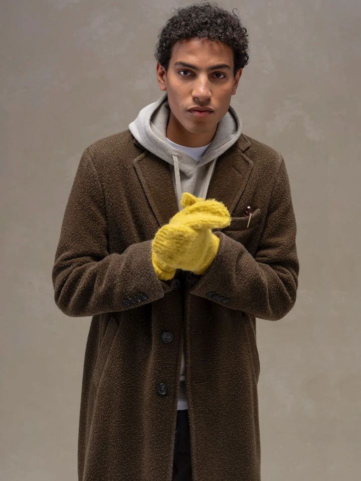 COAT G. DYED LANA VERGINE VERDE