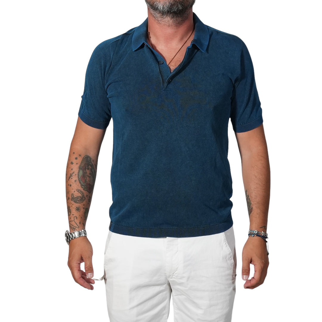 immagine-1-arovescio-polo-in-filo-cotone-blu-maglieria-s24m31035-ocean