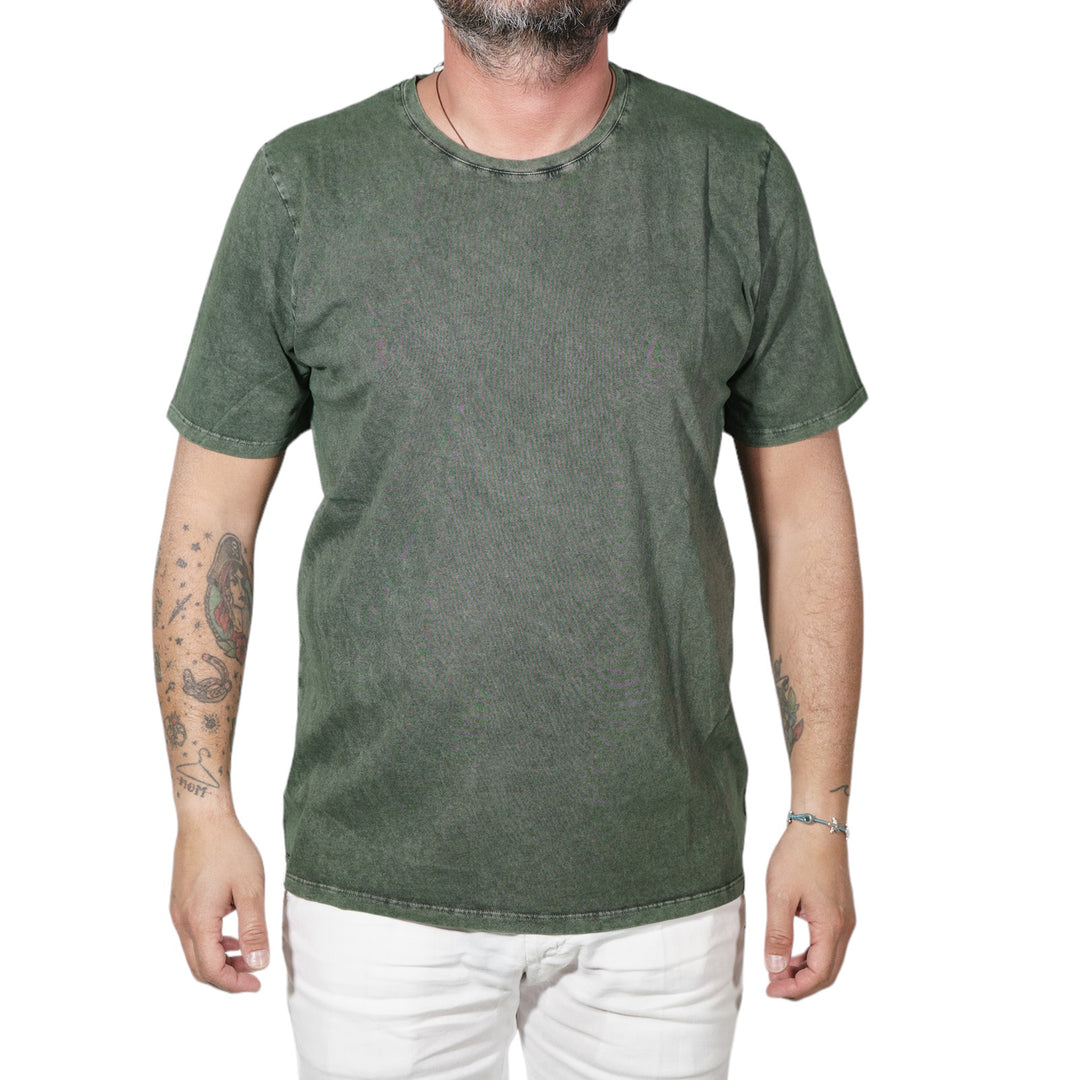 immagine-1-arovescio-t-shirt-cotone-verde-t-shirt-s24m33075forest