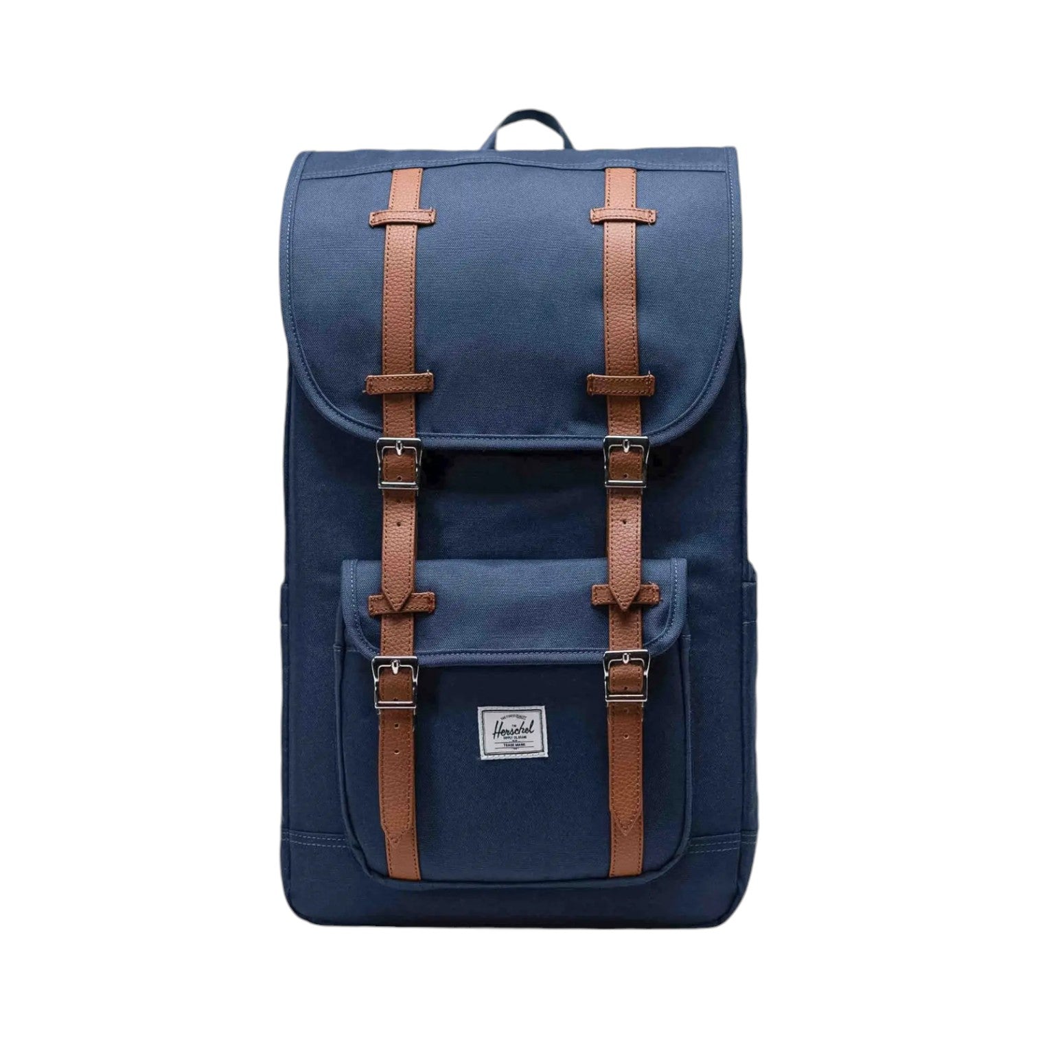 Herschel Zaino Nylon Stinghe Pelle Blu Zaini accessori Pier Paolo Marotta