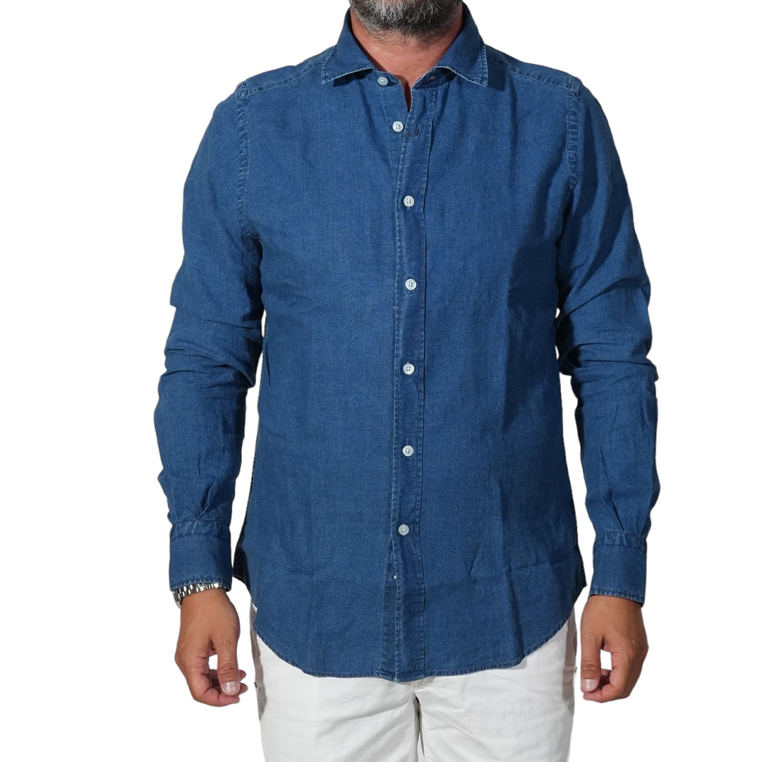 immagine-1-portofiori-camicia-cotone-denim-light-blu-camicia-anemone-934-001-03