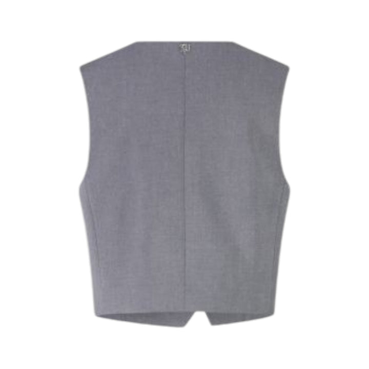 immagine-2-aniye-by-gilet-in-tessuto-fresco-di-lana-grigio-giacche-gilet-dandy-grigio