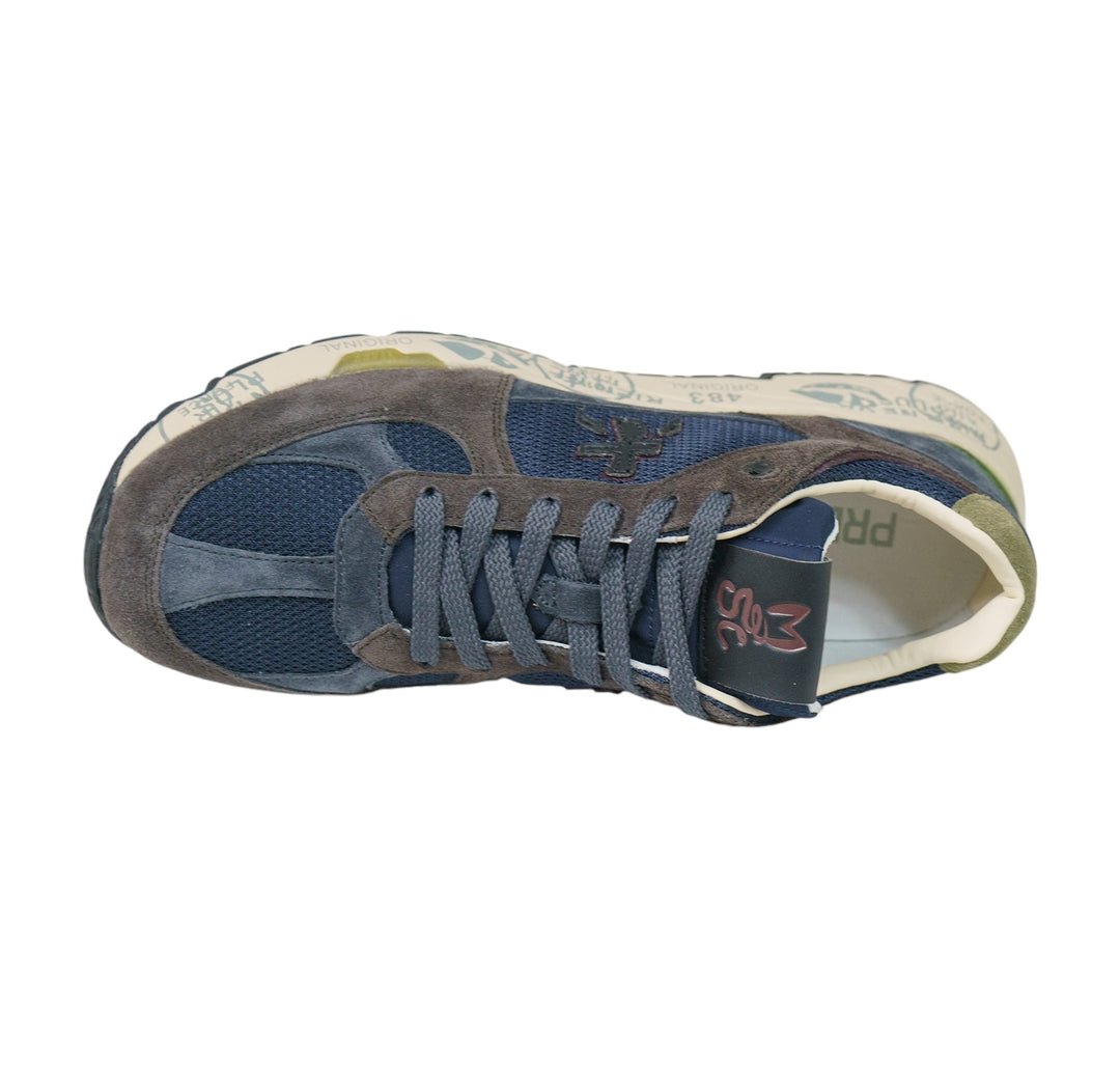 immagine-2-premiata-sneakers-pelle-e-nylon-blu-sneakers-mase-6889-blu