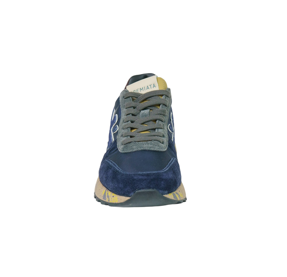 immagine-2-premiata-sneakers-pelle-e-nylon-blu-sneakers-mick-6868-blu