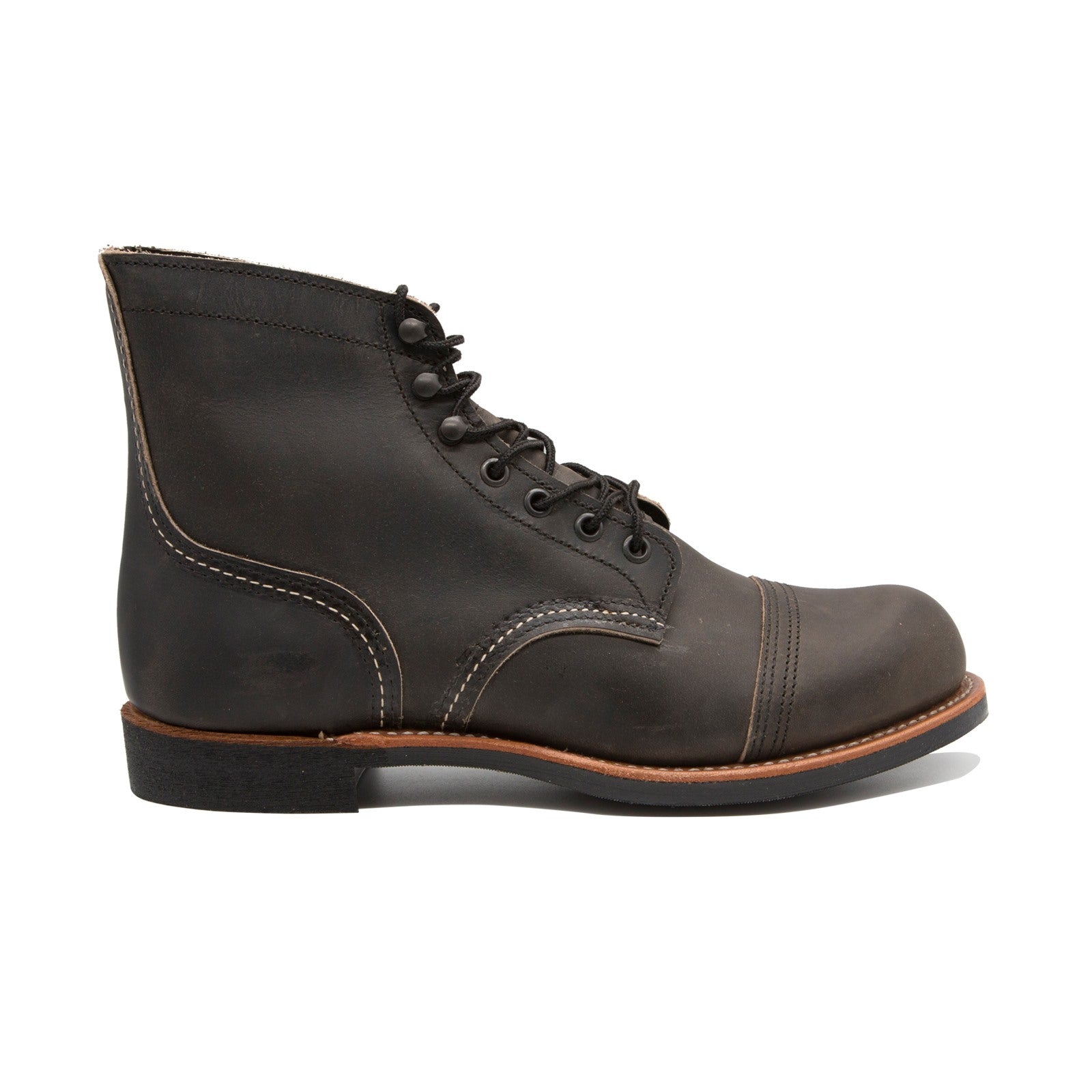 Red Wing Shoes 8086 Iron Ranger Charcoal Rough & Tough men's