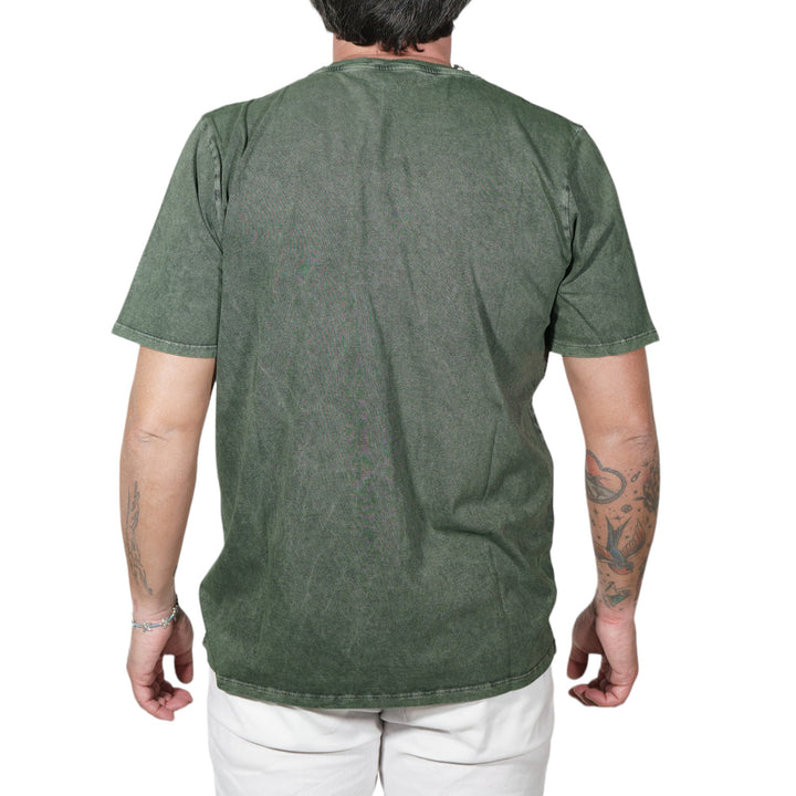 immagine-3-arovescio-t-shirt-cotone-verde-t-shirt-s24m33075forest