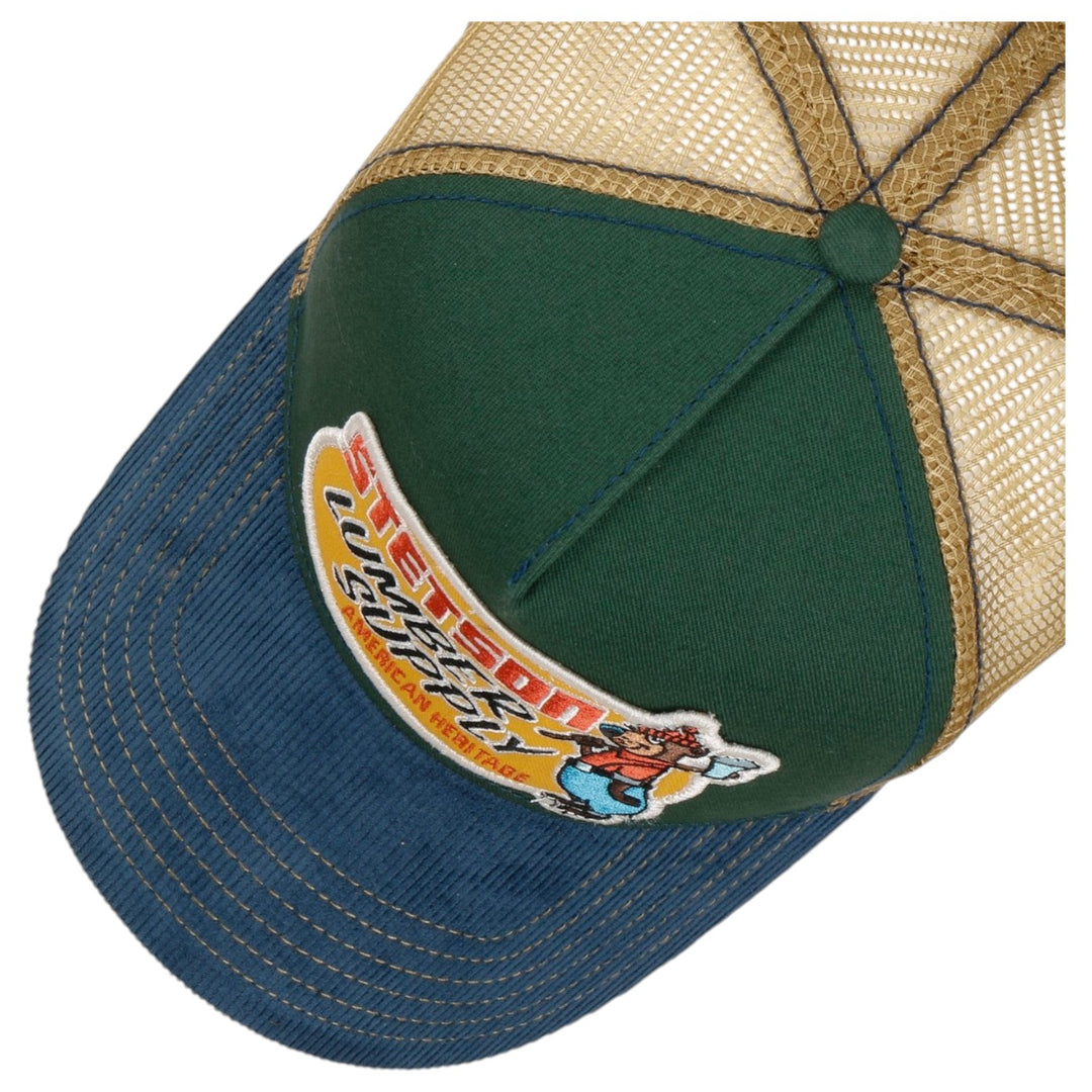 immagine-3-stetson-trucker-cap-lumber-supply-verde-blu-cappelli-7761130-verdeblu