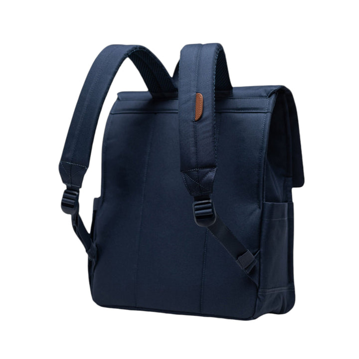 immagine-4-herschel-zaino-nylon-pelle-blu-zaini-city-backpack-blu