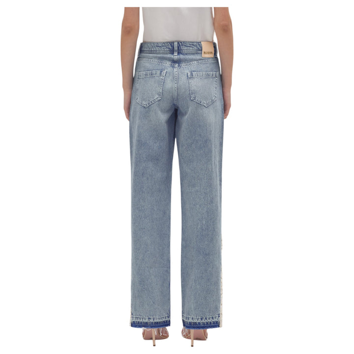 PANT.DENIM PIZZO BLU