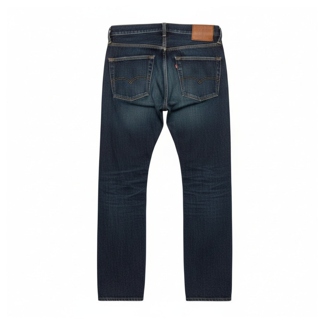 DENIM CARROT DARK BLU