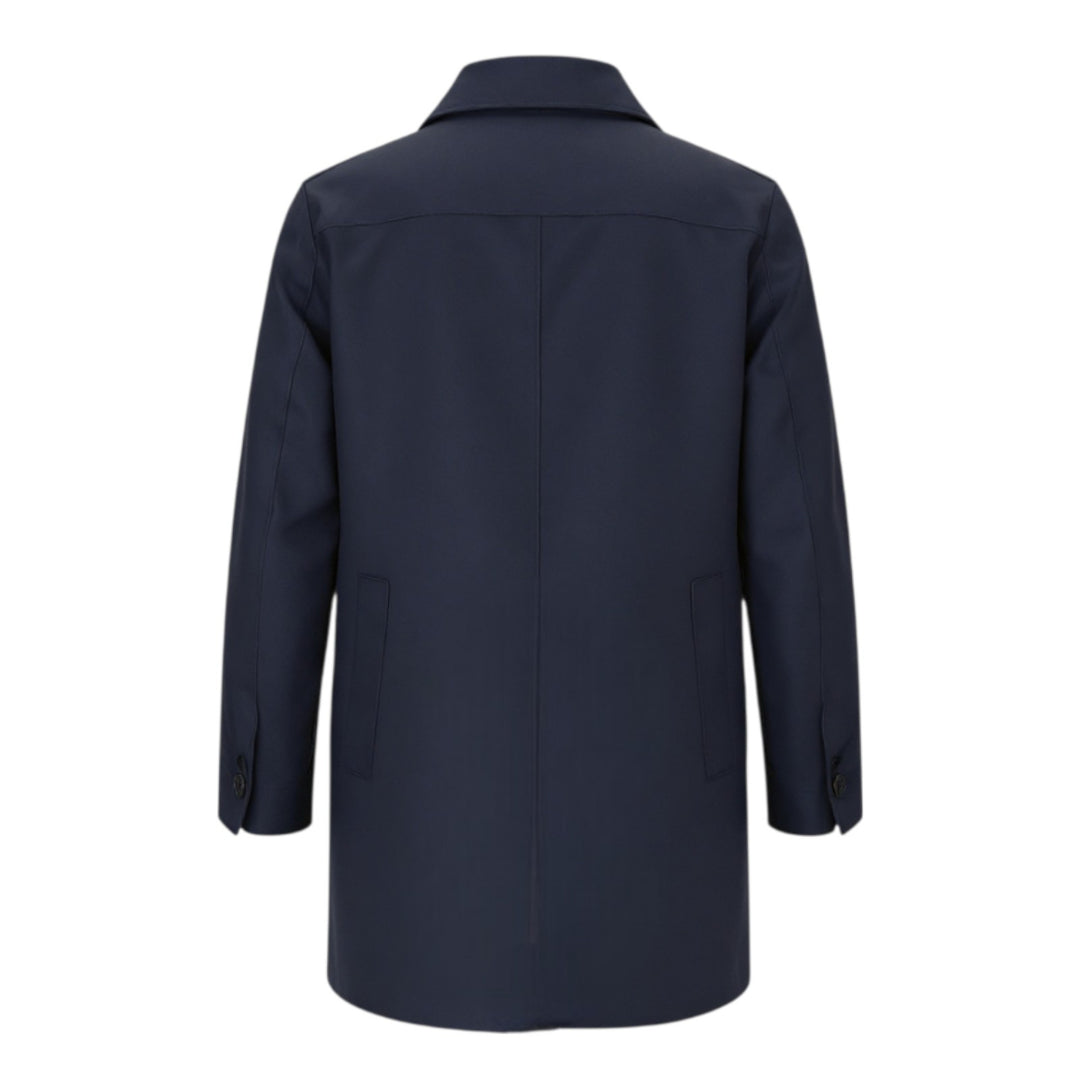 TRENCH TECNICO FELPATO BLU