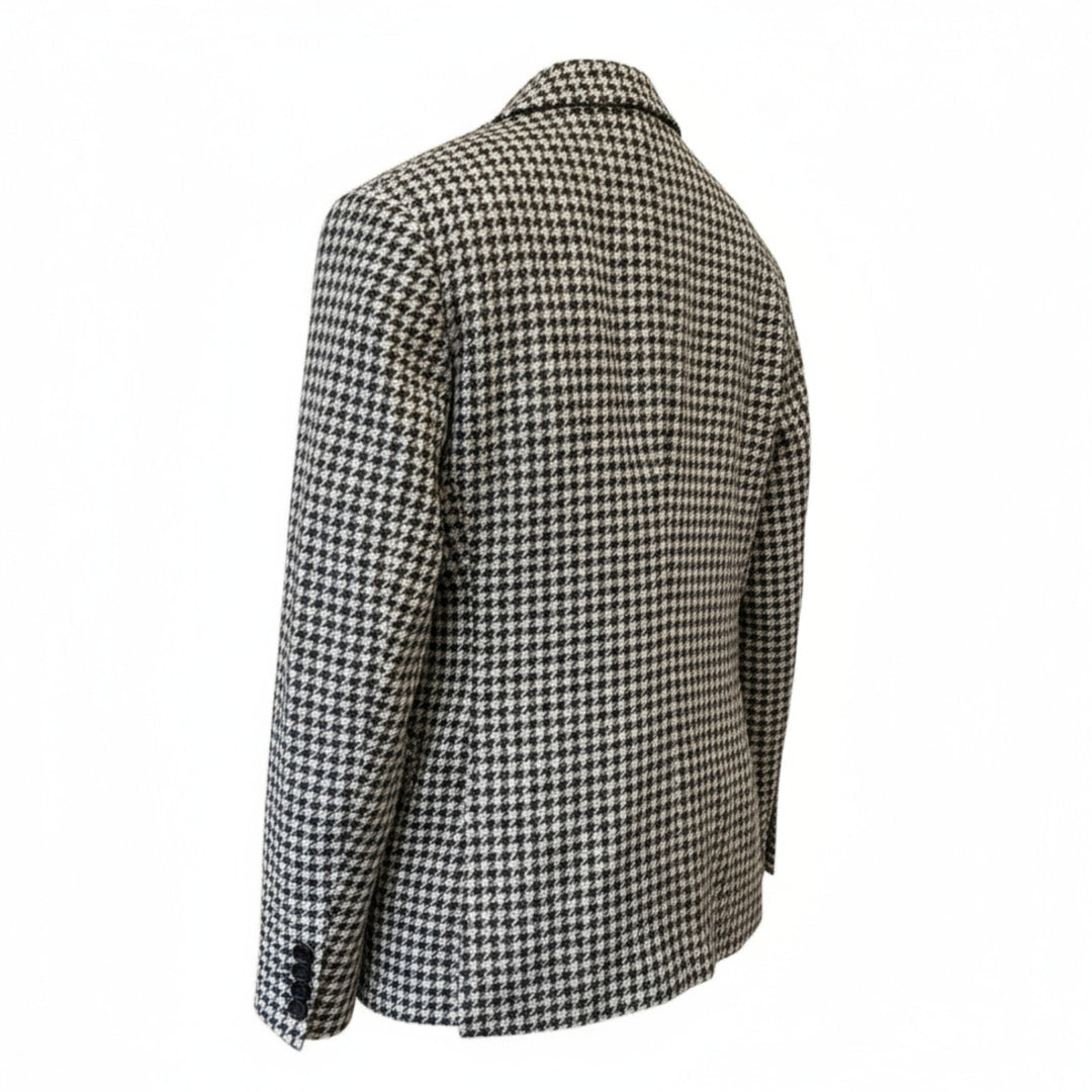 BLAZER PIED POULE NERO & BIANCO