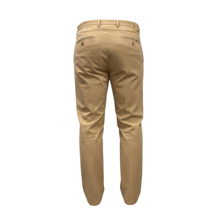 PANTALONI PORTOBELLO in COTONE BEIGE