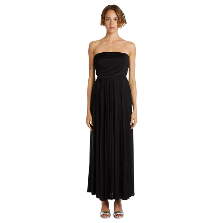 FECOLA BLACK Jersey Dress