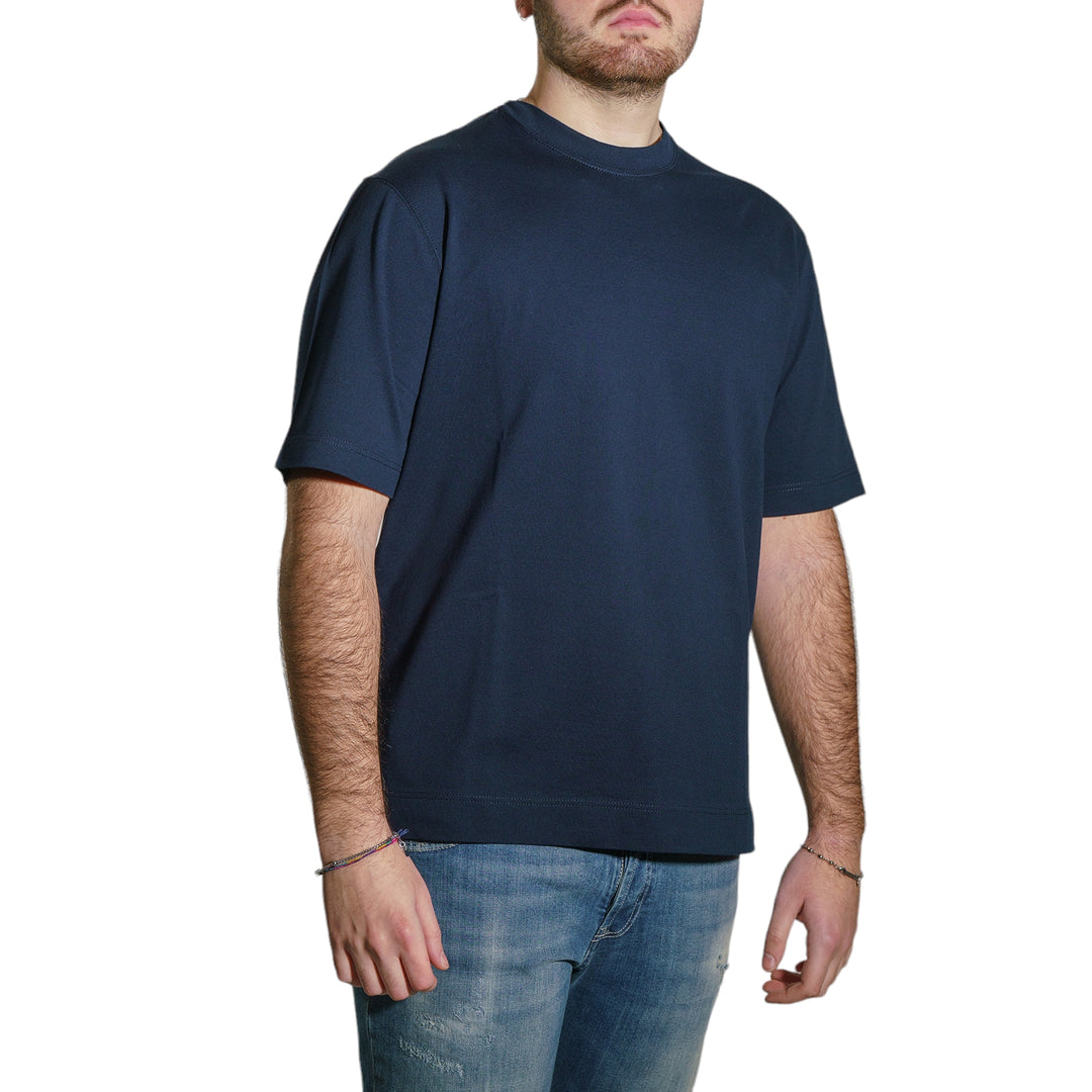 immagine-2-circolo-1901-t-shirt-piquet-filo-scozia-blu-t-shirt-cn4286-blu-navy