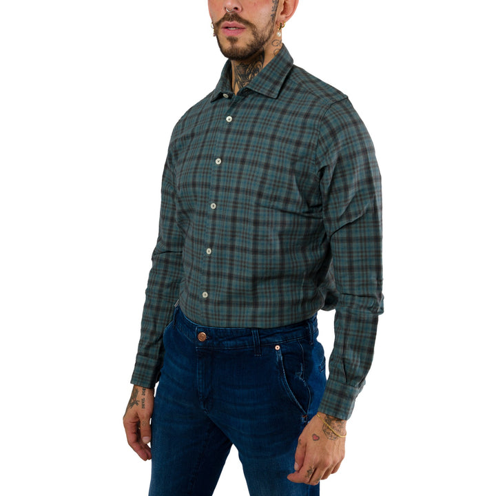 immagine-2-portofiori-camicia-cotone-tartan-blu-camicia-lavanda2623-001-42