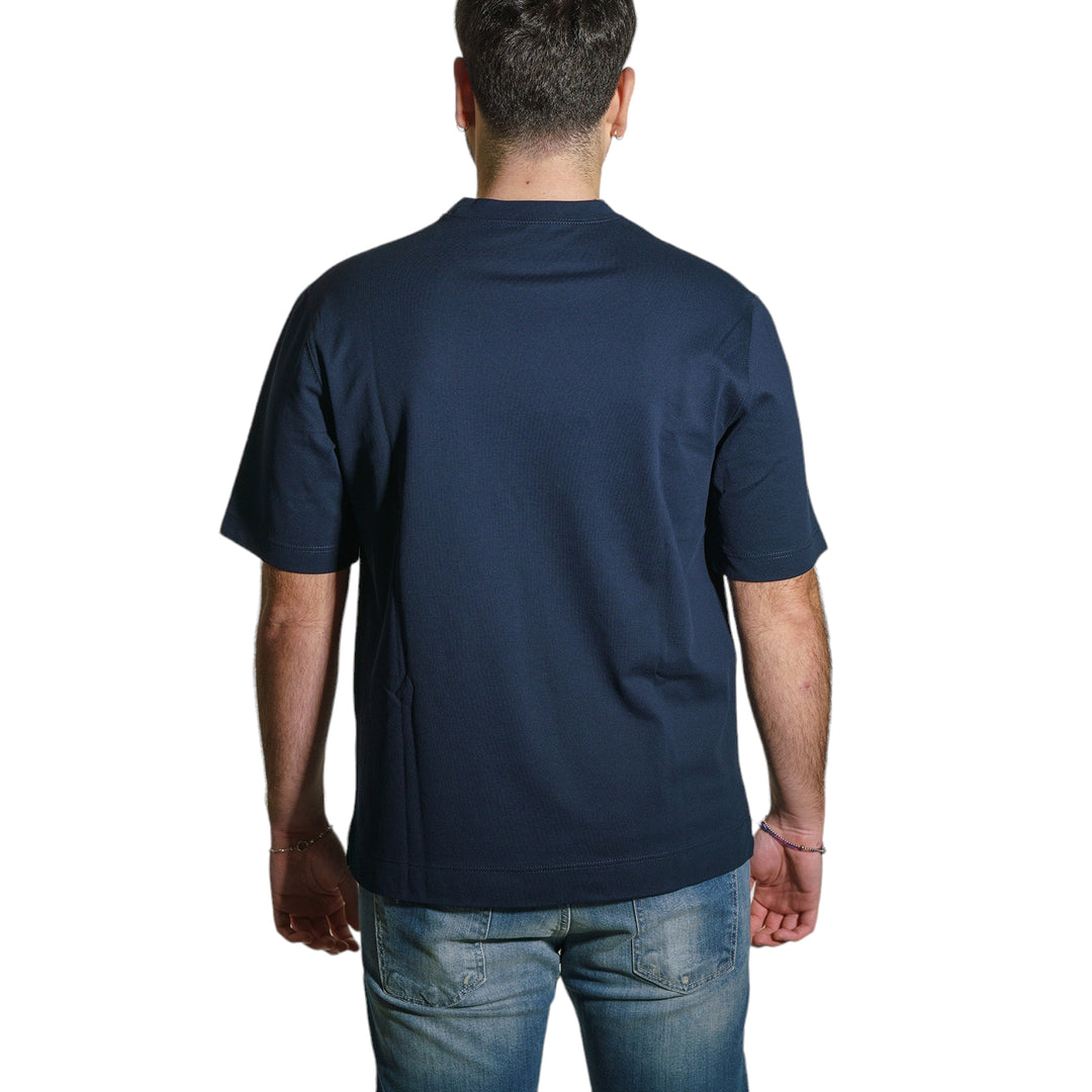 immagine-3-circolo-1901-t-shirt-piquet-filo-scozia-blu-t-shirt-cn4286-blu-navy
