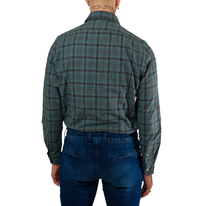 immagine-3-portofiori-camicia-cotone-tartan-blu-camicia-lavanda2623-001-42