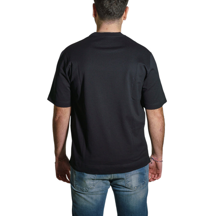 immagine-4-circolo-1901-t-shirt-piquet-filo-scozia-nero-t-shirt-cn4286-nero